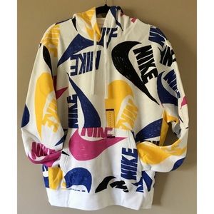 Nike | Tops | New Nike Hoodie Colorful 